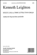 cover for Lully, Lulla, Thou Little Tiny Child Op.25b