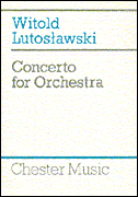 cover for Concerto for Orchestra