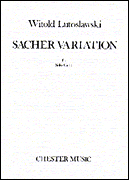 cover for Witold Lutoslawski: Sacher Variation For Solo Cello