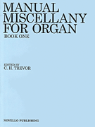 cover for Manual Miscellany for Organ - Book One