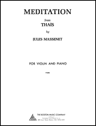 cover for Meditation from Thaïs