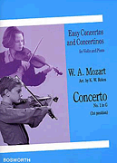 cover for Concerto No.1 in G