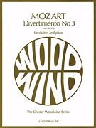 cover for Divertimento No. 3 from K439b