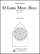 cover for O Lord Most Holy