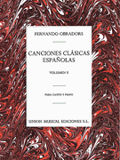 cover for Canciones Clasicas Españolas - Volumen II