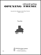 cover for Opening Theme From The 1st Movement Of The Piano Concerto