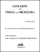 cover for Violin Concerto