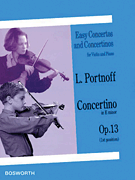 cover for Concertino in E Minor, Op. 13