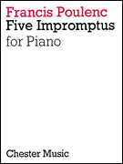 cover for 5 Impromptus for Piano