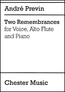 cover for Two Remembrances
