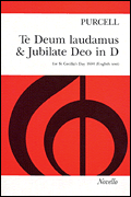 cover for Te Deum Laudamus and Jubilate Deo in D