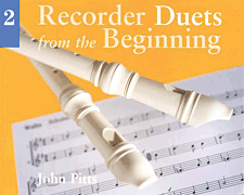 cover for Recorder Duets from the Beginning - Book 2