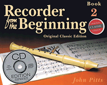 cover for Recorder from the Beginning - Book 2