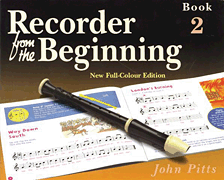 cover for Recorder from the Beginning - Book 2