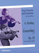 cover for Concertino in D, Op. 25