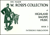 cover for W. Ross's Collection Of Highland Bagpipe Music Book 3