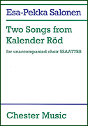 cover for Two Songs from Kalender Rod