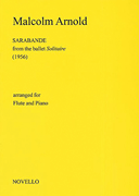 cover for Malcolm Arnold: Sarabande For Flute And Piano (Solitaire)