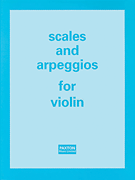 cover for Scales and Arpeggios for Violin