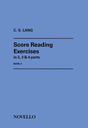 cover for Score Reading Exercises - Book 2