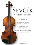 cover for Sevcik Violin Studies - Opus 9