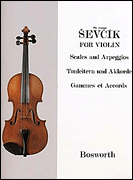 cover for Sevcik Violin Studies: Scales and Arpeggios