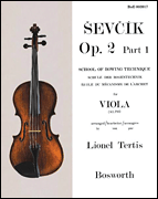 cover for Sevcik for Viola - Opus 2, Part 1