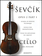 cover for Sevcik for Cello - Opus 2, Part 1