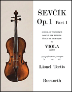cover for Sevcik for Viola - Opus 1, Part 1