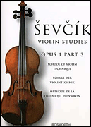 cover for Sevcik Violin Studies - Opus 1, Part 3