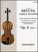 cover for Sevcik Violin Studies - Opus 6, Part 4