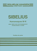 cover for Jean Sibelius: Humoresques Nos III - VI Op.89 (Score)