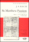 cover for St. Matthew Passion