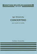 cover for Concertino for String Quartet