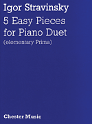 cover for Igor Stravinsky: Five Easy Pieces