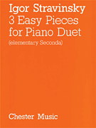 cover for Igor Stravinsky: Three Easy Pieces