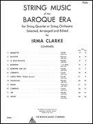 cover for String Music Of The Baroque Era - Viola