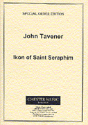 cover for Ikon of Saint Seraphim