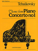 cover for Pyotr Ilyich Tchaikovsky: Theme From Piano Concerto No.1 (Easy Piano No.44)