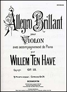 cover for Allegro Brillante Op. 19