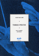 cover for John McCabe: Three Pieces For Clarinet And Piano