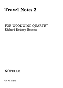 cover for RR Bennett: Travel Notes for Woodwind Quartet - Book 2