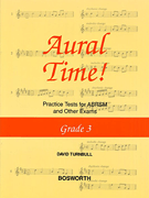 cover for David Turnbull: Aural Time! Practice Tests - Grade 3
