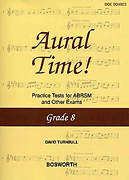 cover for David Turnbull: Aural Time! Practice Tests - Grade 8