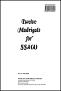 cover for 12 Madrigals
