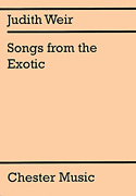 cover for Judith Weir: Songs From The Exotic