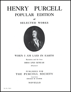 cover for Henry Purcell: When I Am Laid In Earth