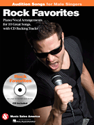 cover for Rock Favorites - Audition Songs for Male Singers