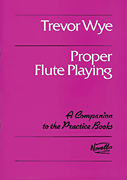 cover for Proper Flute Playing