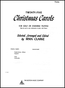 cover for Twenty-Five Christmas Carols - Viola